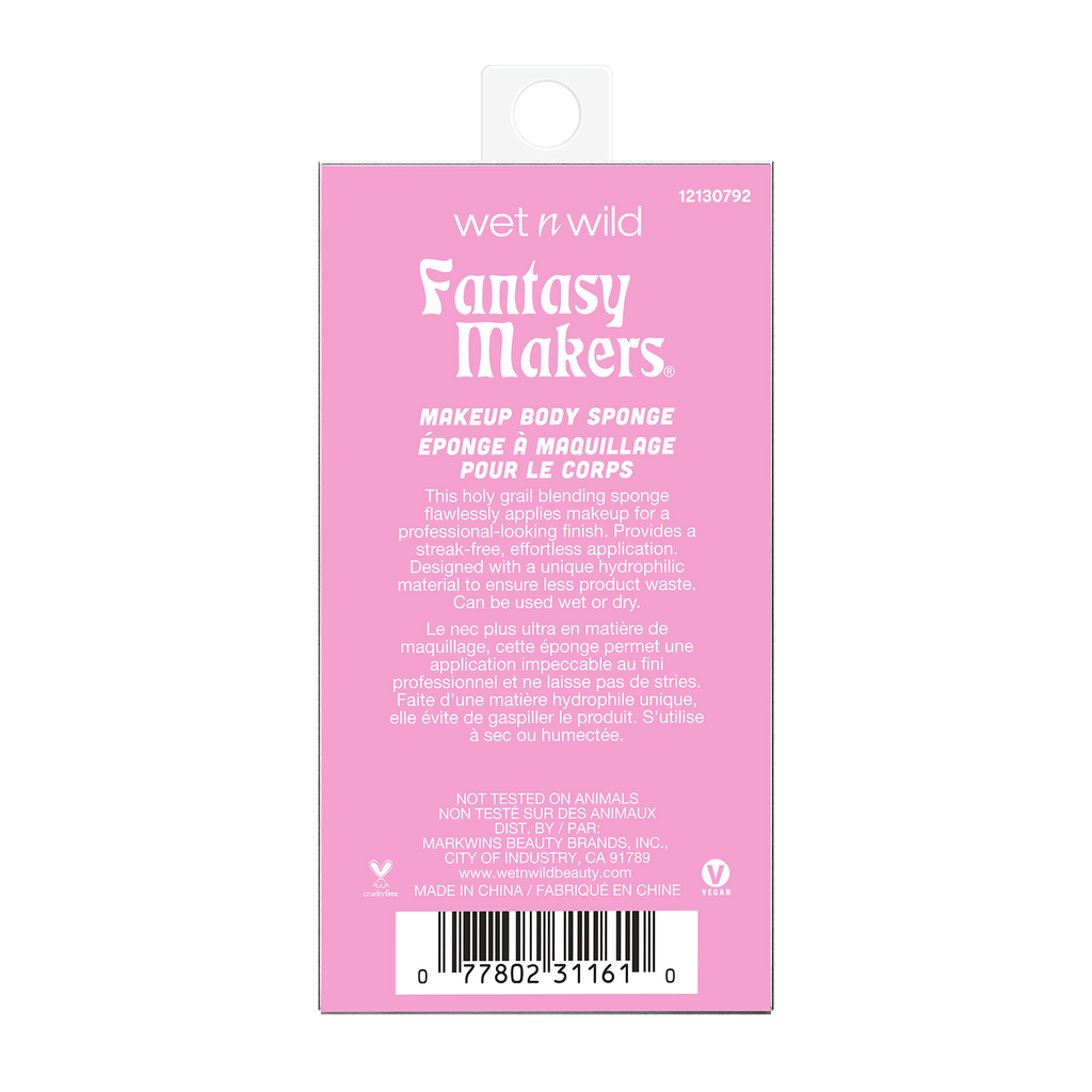 ESPONJA DE MAQUILLAJE PARA CUERPO FANTASY MAKERS - WET N WILD
