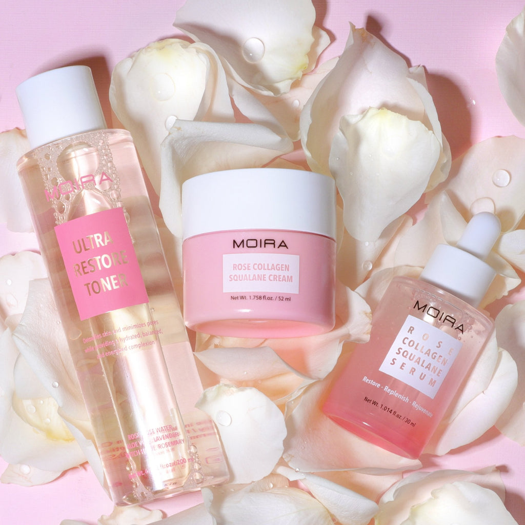 CREMA FACIAL HIDRATANTE COLÁGENO, ESCUALENO Y ROSA - OUTLET MOIRA