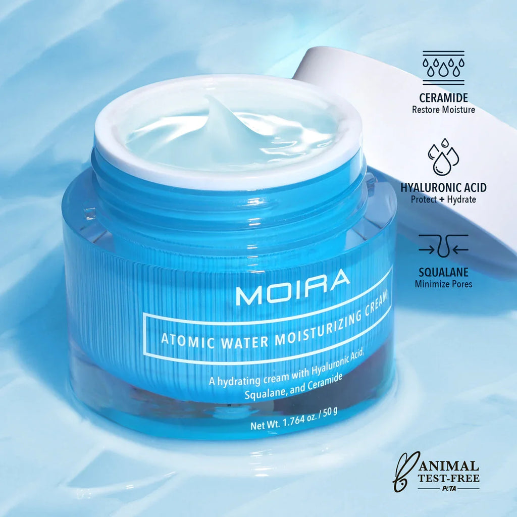 CREMA FACIAL HIDRATANTE ATOMIC WATER - OUTLET MOIRA