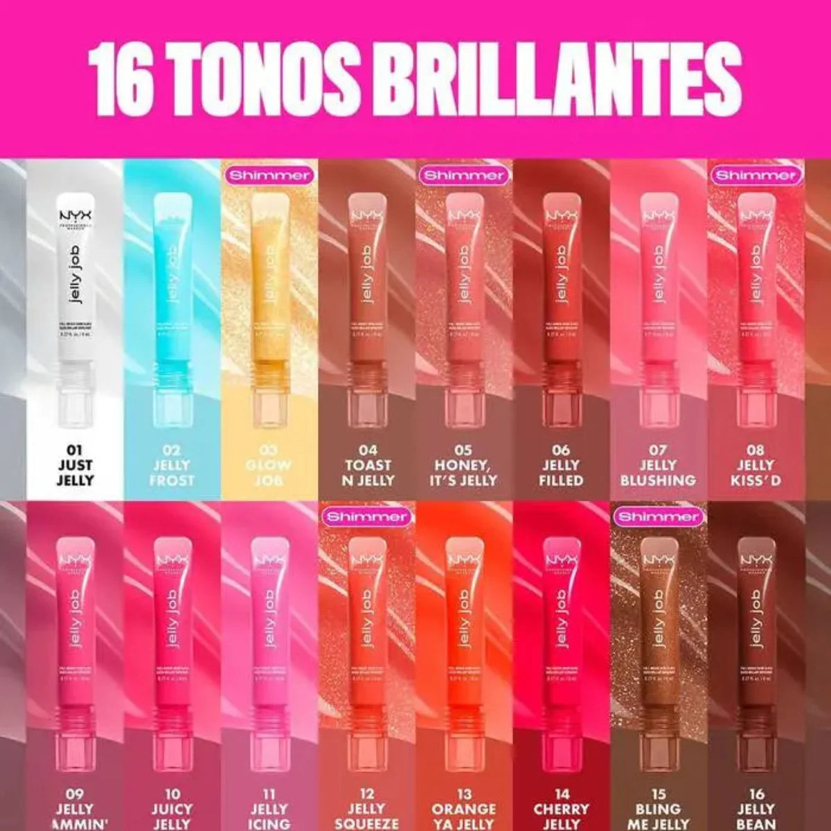JELLY JOB GLOSS - NYX PROFESSIONAL MAKEUP
