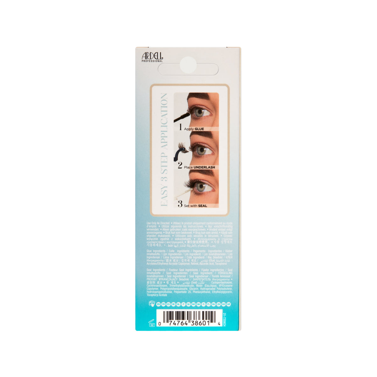 EXTENSIONES DE PESTAÑAS INFERIORES SEAMLESS MINI KIT NAKED - ARDELL