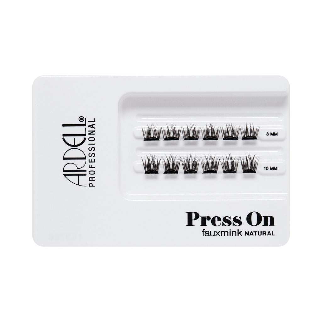EXTENSIONES DE PESTAÑAS PRESS ON MINI FAUX MINK NATURAL - ARDELL