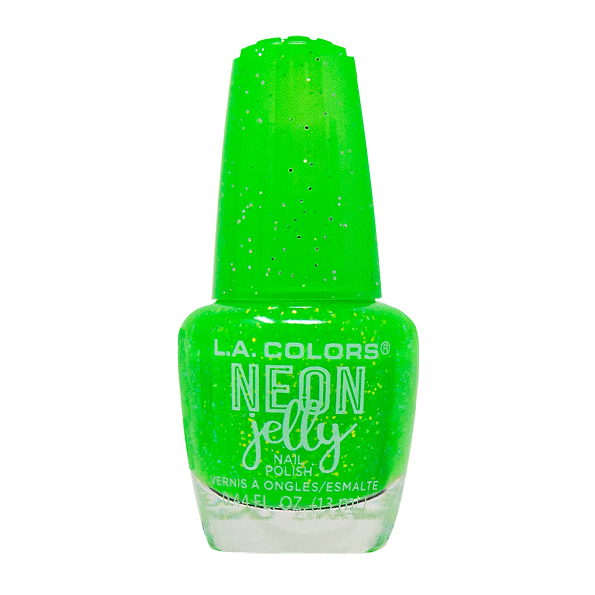 ESMALTE NEON JELLY NAIL POLISH "ELECTRIC LIME" - OUTLET LA COLORS