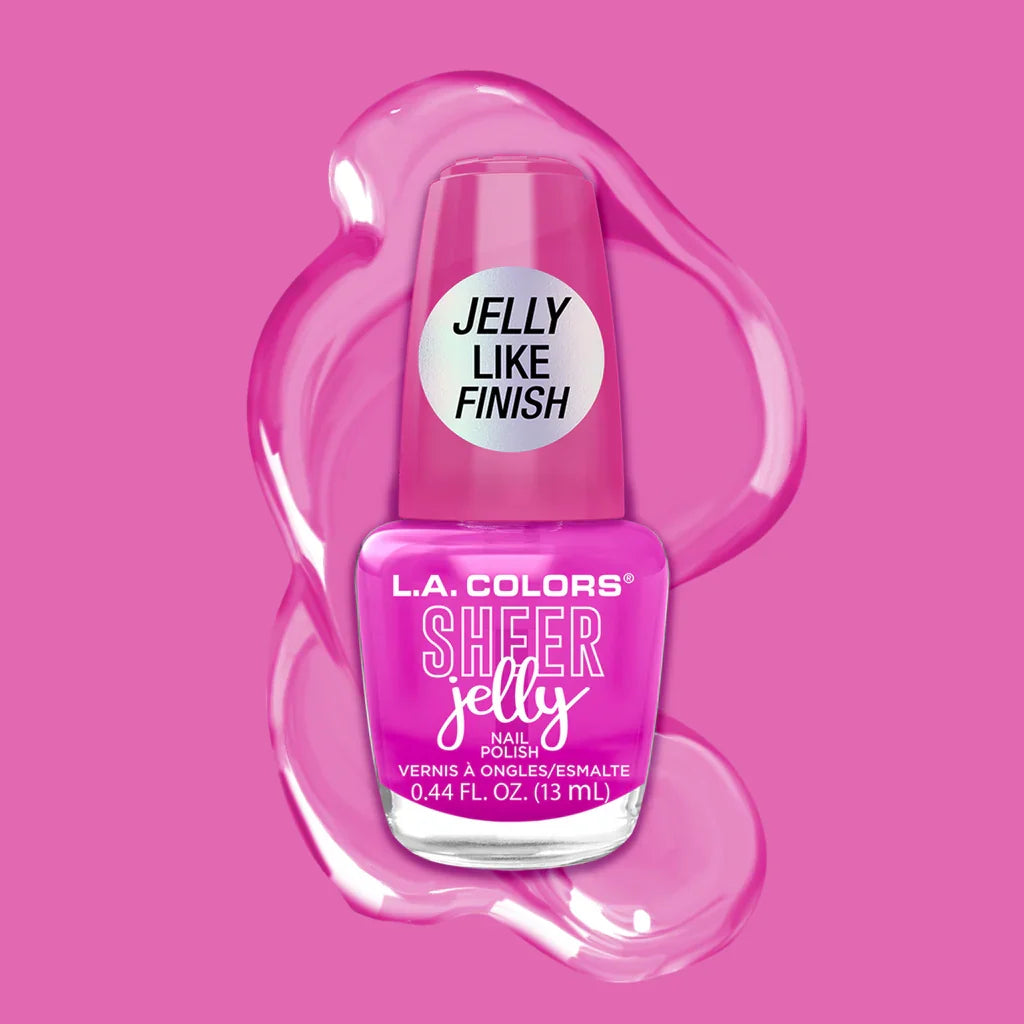 ESMALTE SHEER JELLY - OUTLET LA COLORS