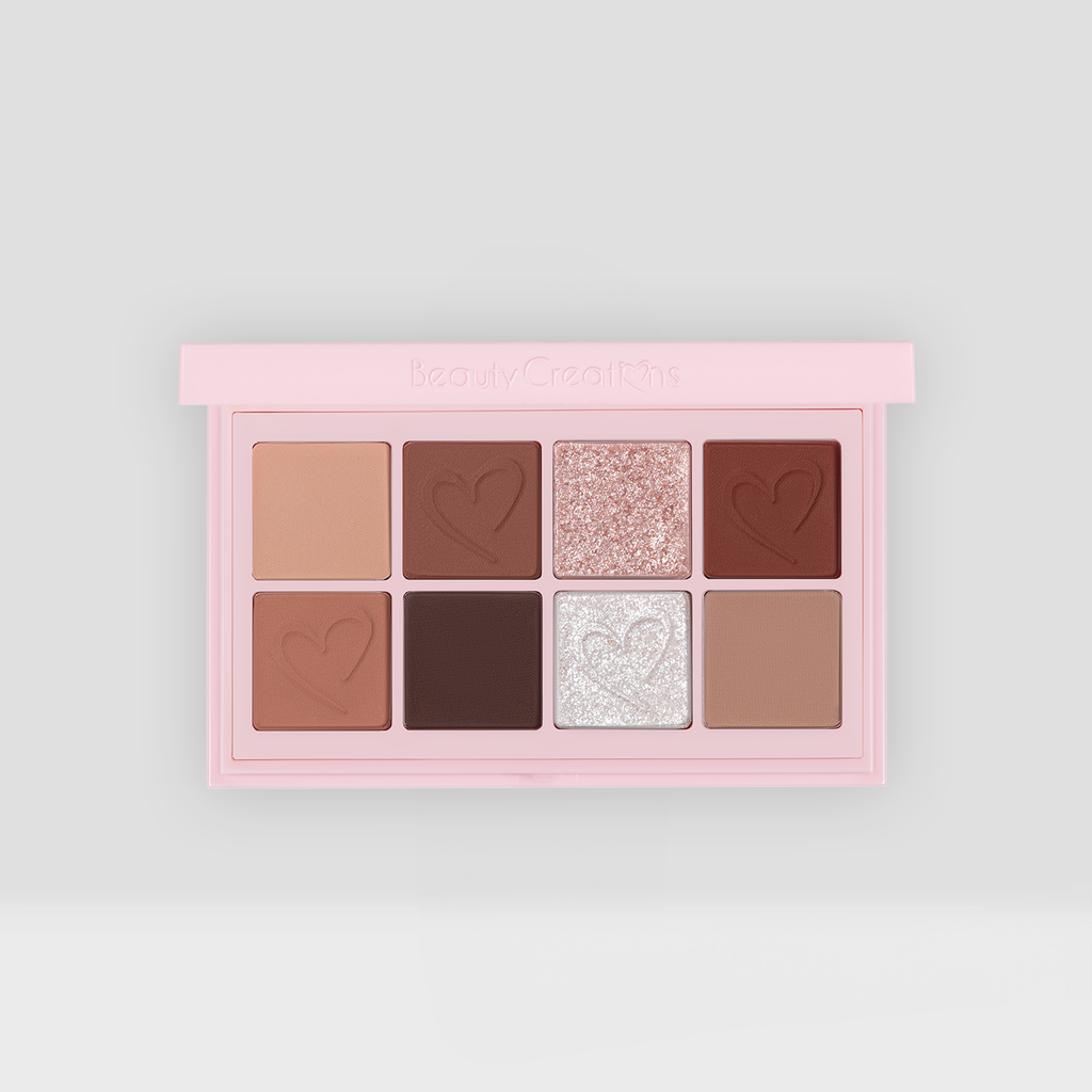 PALETA DE SOMBRAS DUET MINI SNAP PALETTE "NUDE NEUTRALS" - BEAUTY CREATIONS