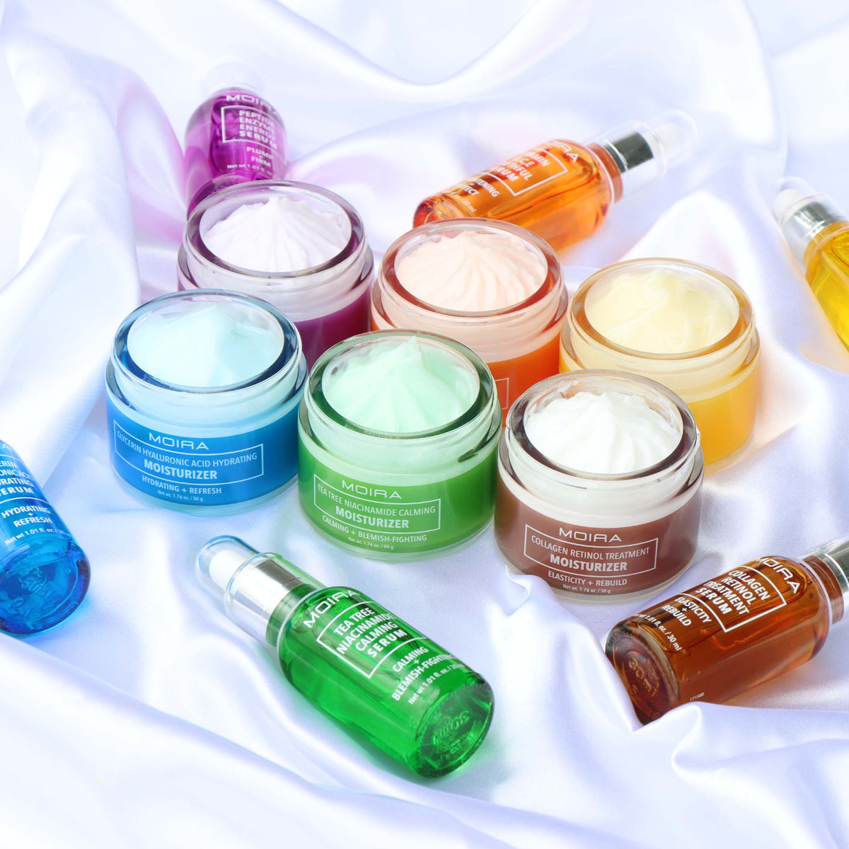 CREMA FACIAL HIDRATANTE REVITALIZANTE PEPTIDOS Y ENZIMAS - OUTLET MOIRA