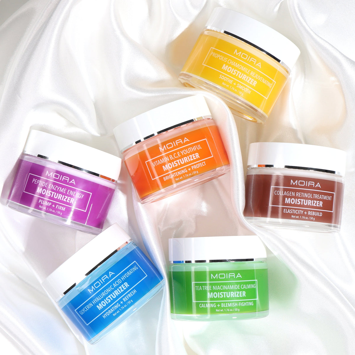 CREMA FACIAL HIDRATANTE VITAMINAS B, C Y E - OUTLET MOIRA