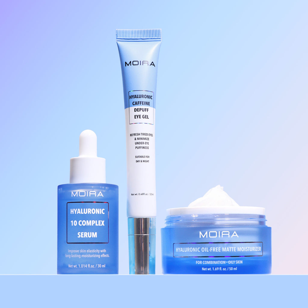 GEL PARA OJOS DESINFLAMANTE CAFEÍNA Y ÁCIDO HIALURÓNICO - MOIRA