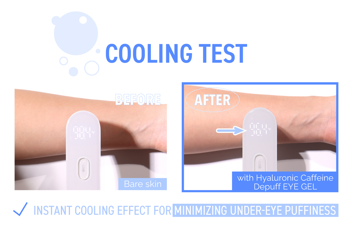 GEL PARA OJOS DESINFLAMANTE CAFEÍNA Y ÁCIDO HIALURÓNICO - MOIRA
