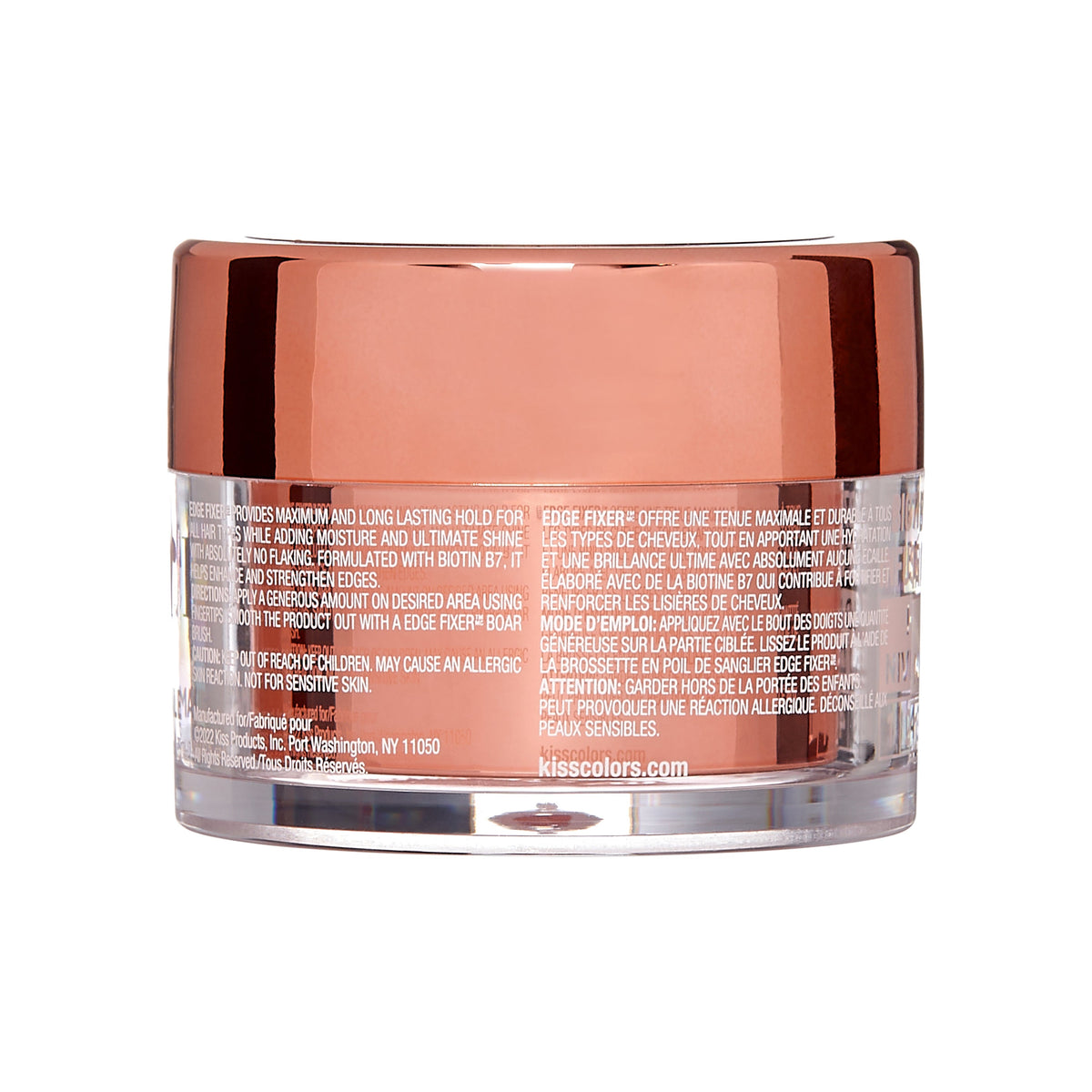 CERA PARA PEINAR EDGE FIXER SWEET PEACH - KISS