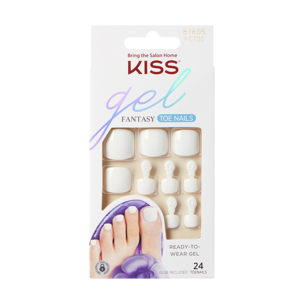 UÑAS POSTIZAS PARA PIES GEL FANTASY THIS IS CLASSIC - OUTLET KISS