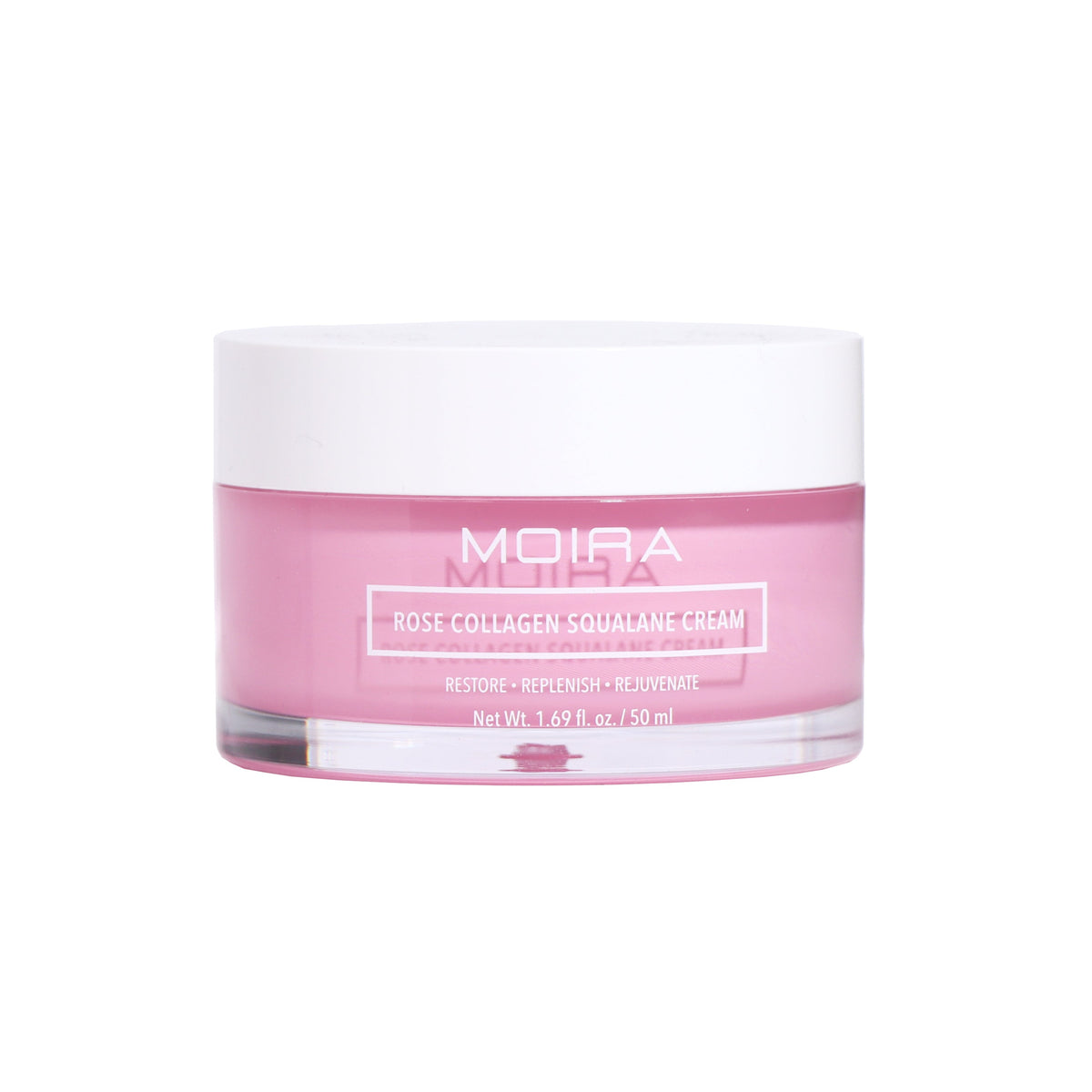 CREMA FACIAL HIDRATANTE COLÁGENO, ESCUALENO Y ROSA - OUTLET MOIRA