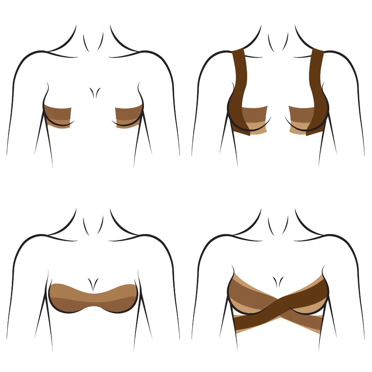 CINTA ADHESIVA MODELADORA BODY TAPE - OUTLET HOLLYWOOD FASHION SECRETS