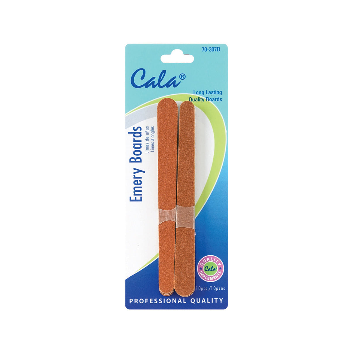 LIMA DE UÑAS CLÁSICA 10 PIEZAS - CALA