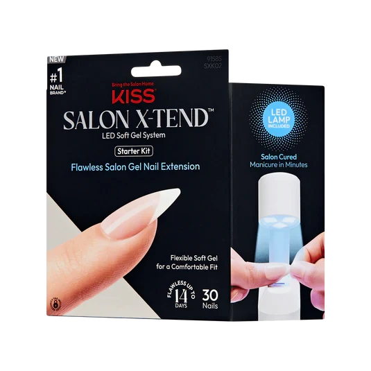 SALON X-TEND LED SOFT GEL SYSTEM STARTER KIT - KISS