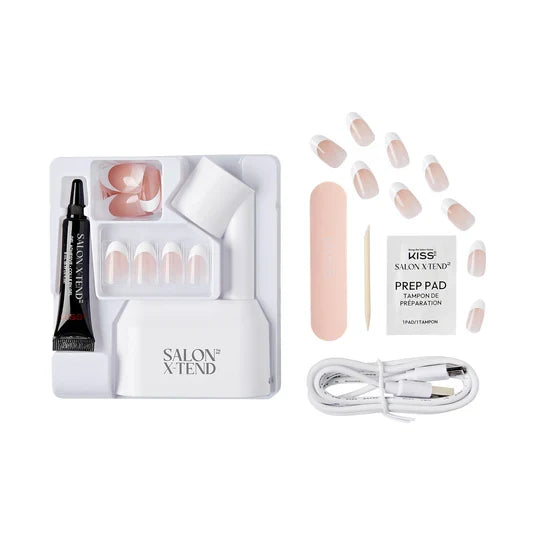 SALON X-TEND LED SOFT GEL SYSTEM STARTER KIT - KISS
