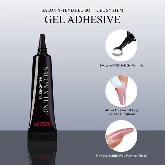 SALON X-TEND LED SOFT GEL SYSTEM STARTER KIT - KISS