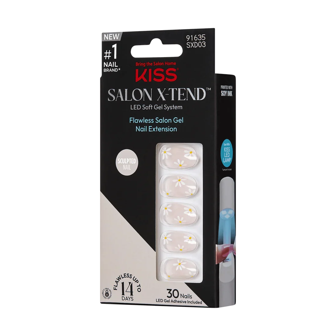 UÑAS POSTIZAS SALON X-TEND RED FLAGS - KISS